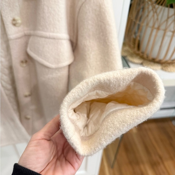 Combo- Sunday Best Beige Utility Jacket and TNA white top! - Picture 6 of 10